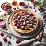 Decadent Raspberry Custard Tart: A Sweet Harmony Unveiled