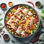 Hearty Chicken Burrito Bake: A Flavor-Packed Family Feast