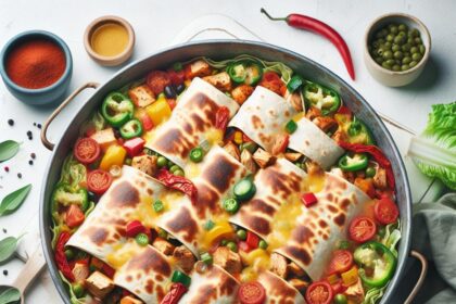 Hearty Chicken Burrito Bake: A Flavor-Packed Family Feast