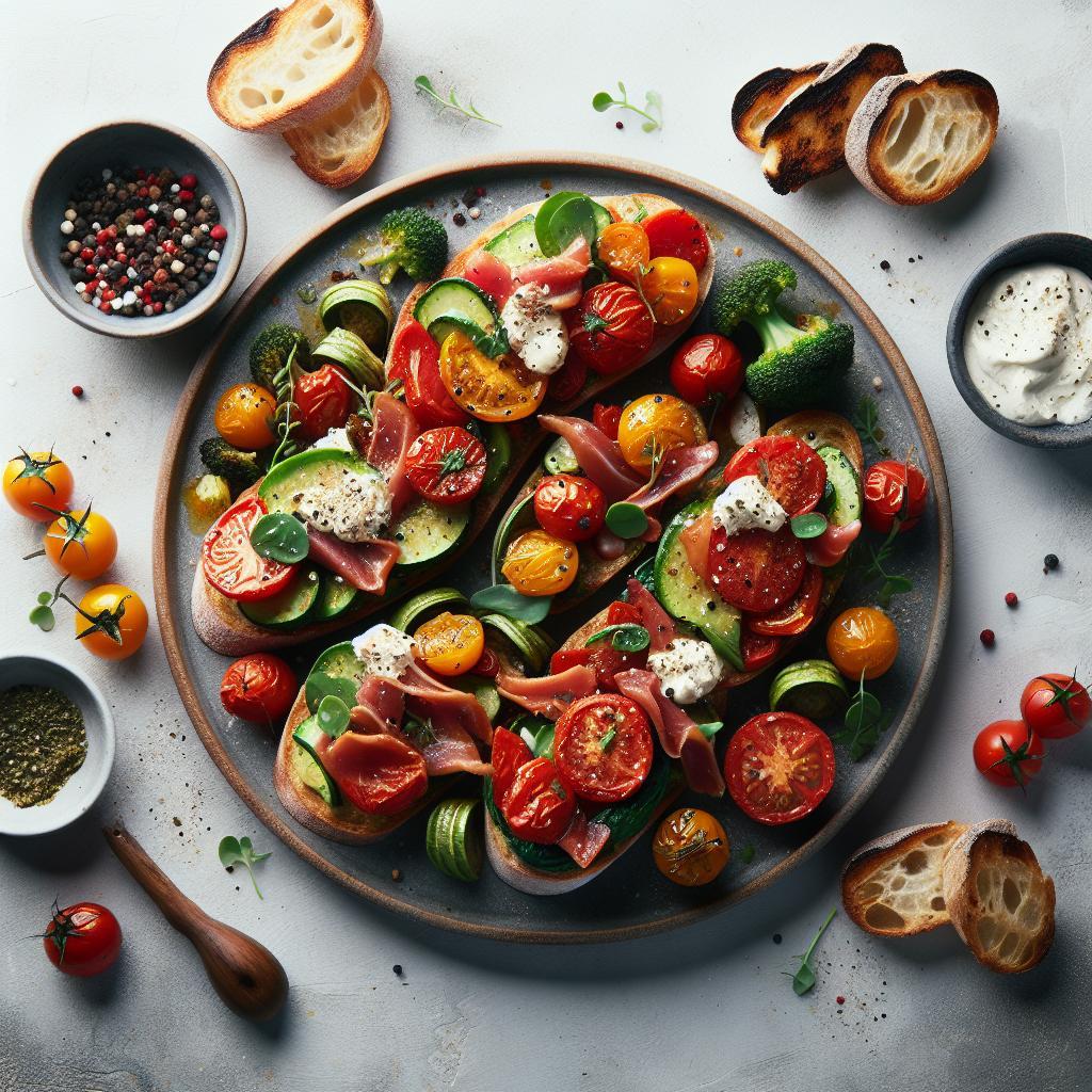 Savor the Flavor: How to Make Perfect Roasted Tomato Bruschetta