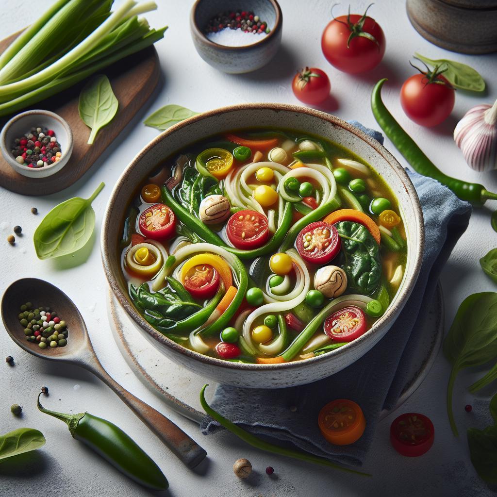 Garden Minestrone Magic: A Fresh Harvest in Every Bowl