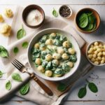Savor the Magic of Creamy Spinach Gnocchi: A Flavorful Delight