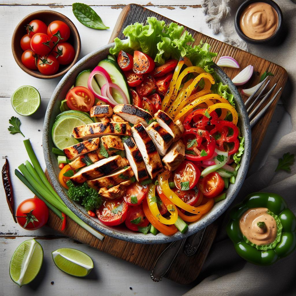 Flavor-Packed Chicken Fajita Bowls: A Delicious Twist