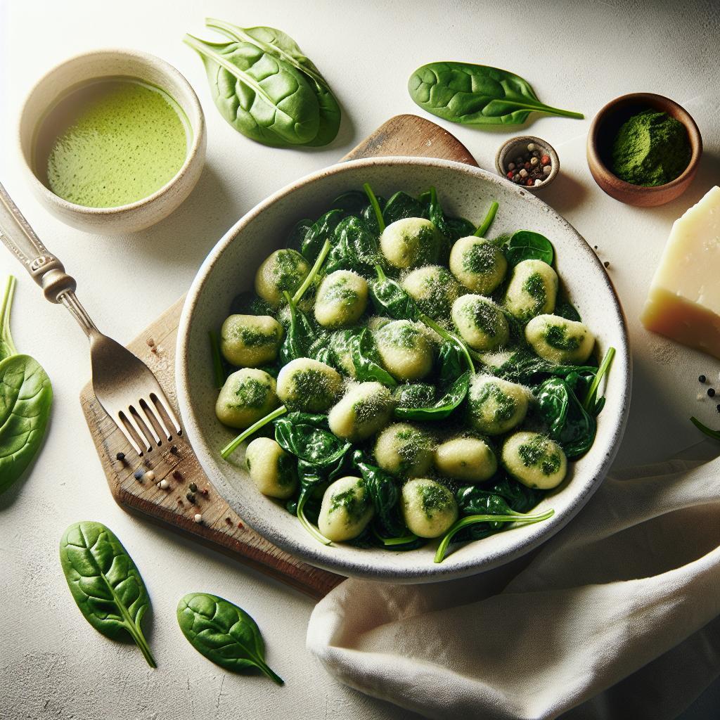 Velvety Creamy Spinach Gnocchi: A Delicious Green Delight