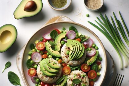 Crunchy Avocado Rice Cakes: A Nutritious Snack Delight