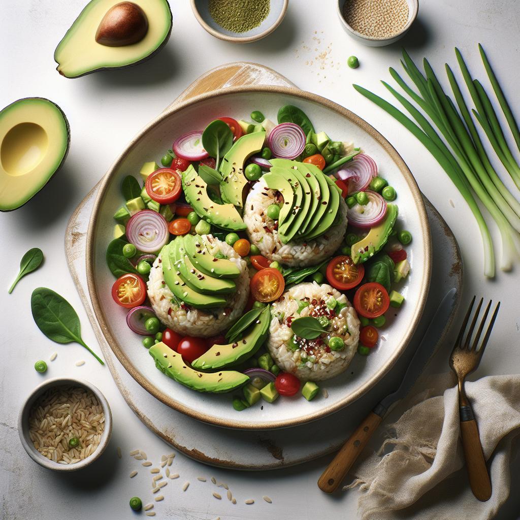 Crunchy Avocado Rice Cakes: A Nutritious Snack Delight