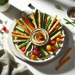 Crunch into Health: Hummus Veggie Sticks Delight
