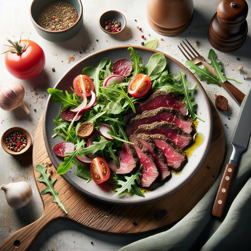 Savoring Beef Bresaola: The Perfect Arugula Pairing Guide