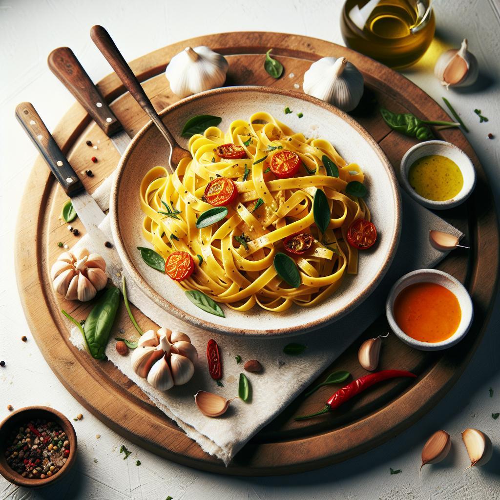 Roasted Garlic Fettuccine: A Flavorful Twist on Classic Pasta