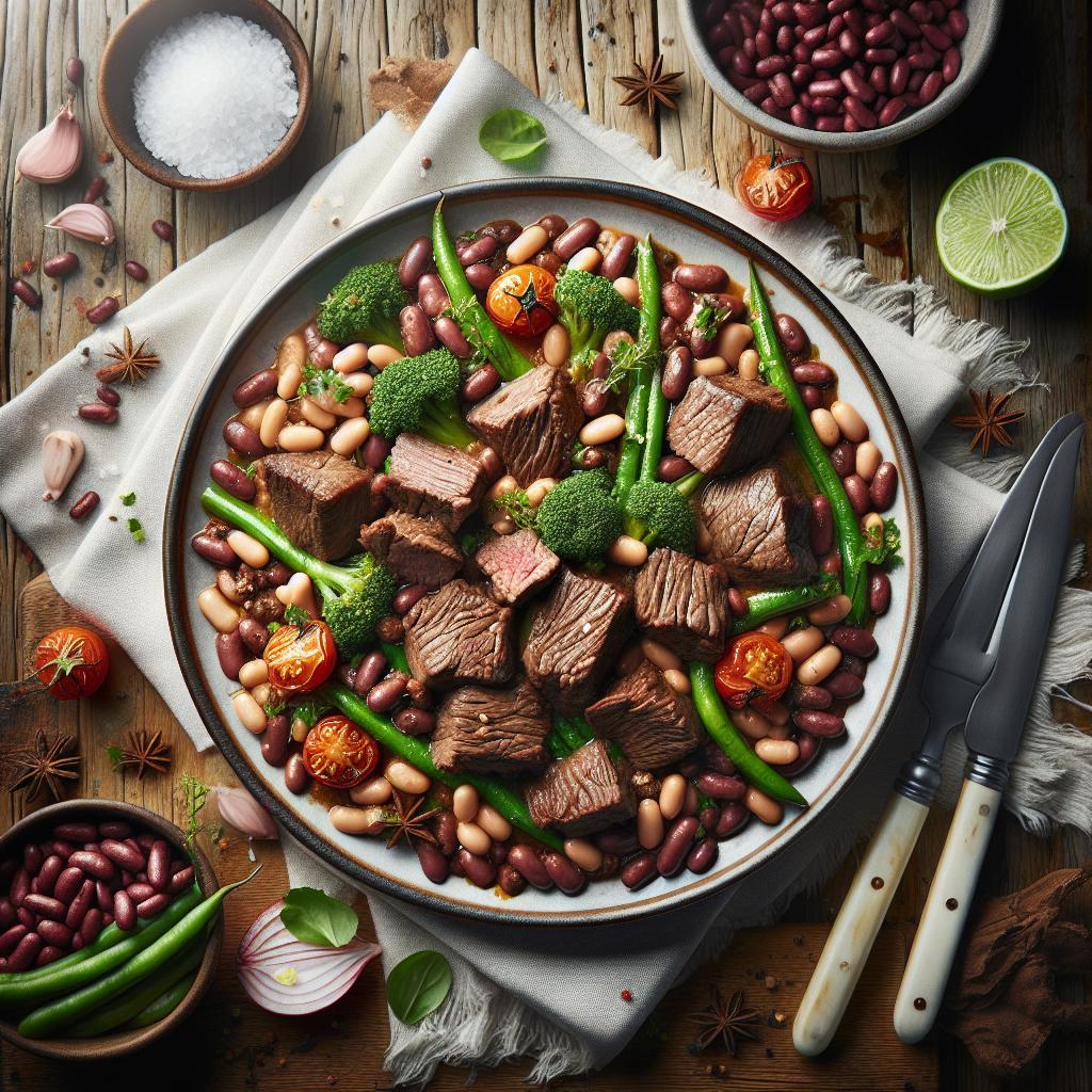 Savoring Beef Bean: A Hearty Blend of Protein and Flavor