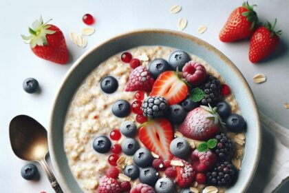 Vanilla Berry Overnight Oats: A Creamy, Fruity Breakfast Boost