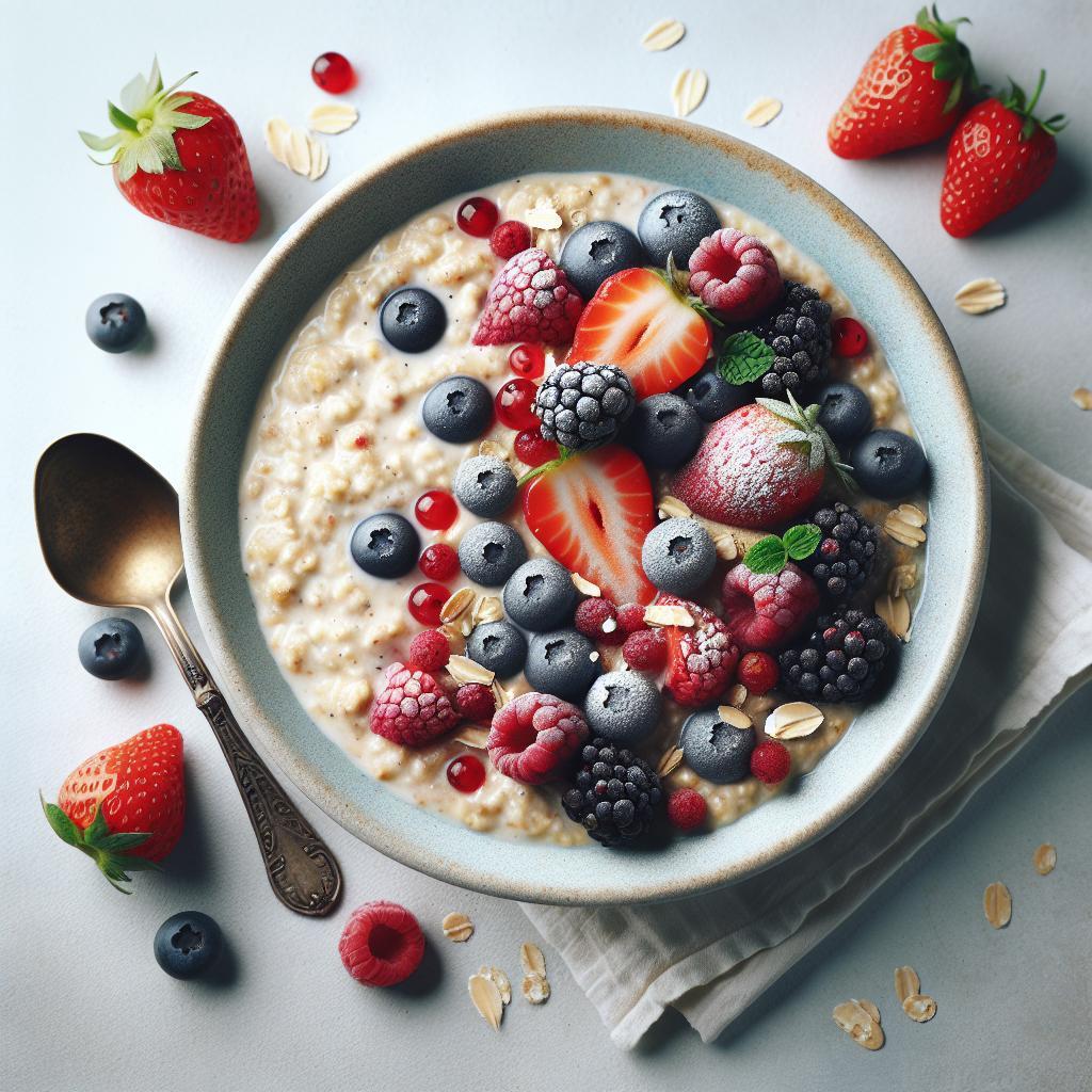 Vanilla Berry Overnight Oats: A Creamy, Fruity Breakfast Boost