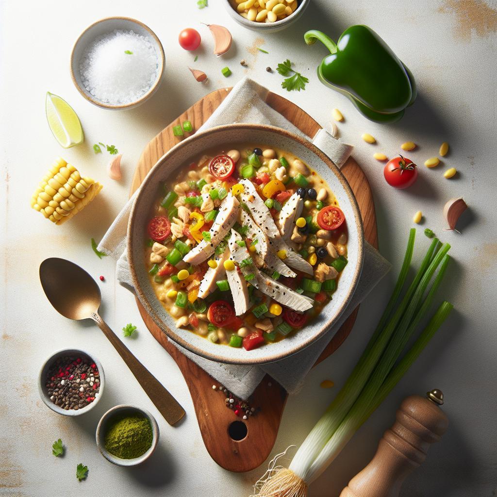 Hearty White Chicken Chili: A Cozy Twist on Classic Comfort