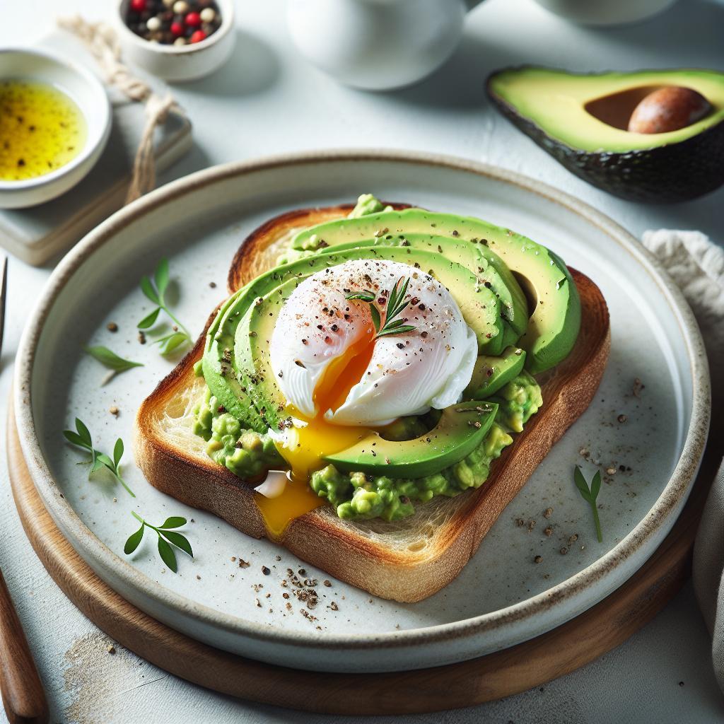 Elevate Breakfast: Perfect Poached Egg on Avocado Toast