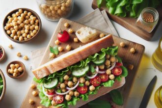 Crunchy Chickpea Salad Sandwiches: A Protein-Packed Delight