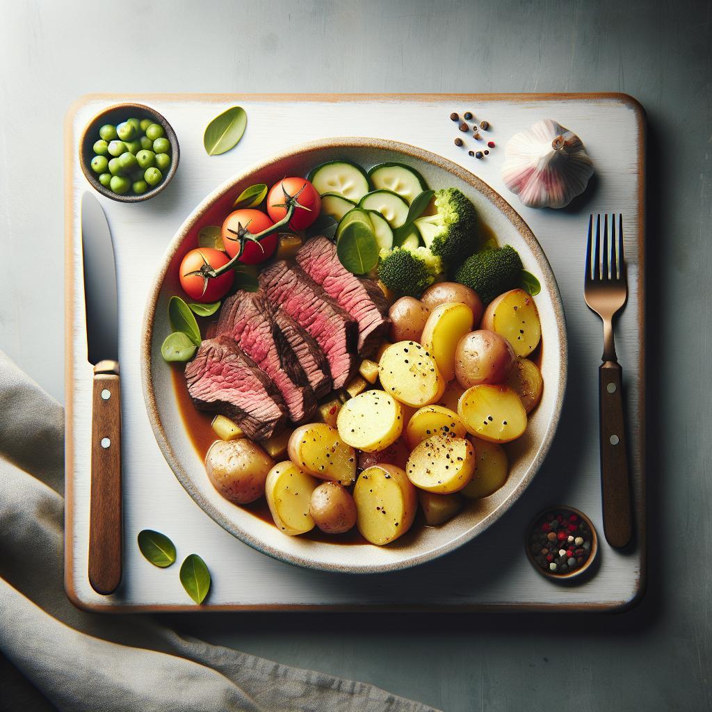Savor the Classic Comfort: The Ultimate Beef & Potato Delight