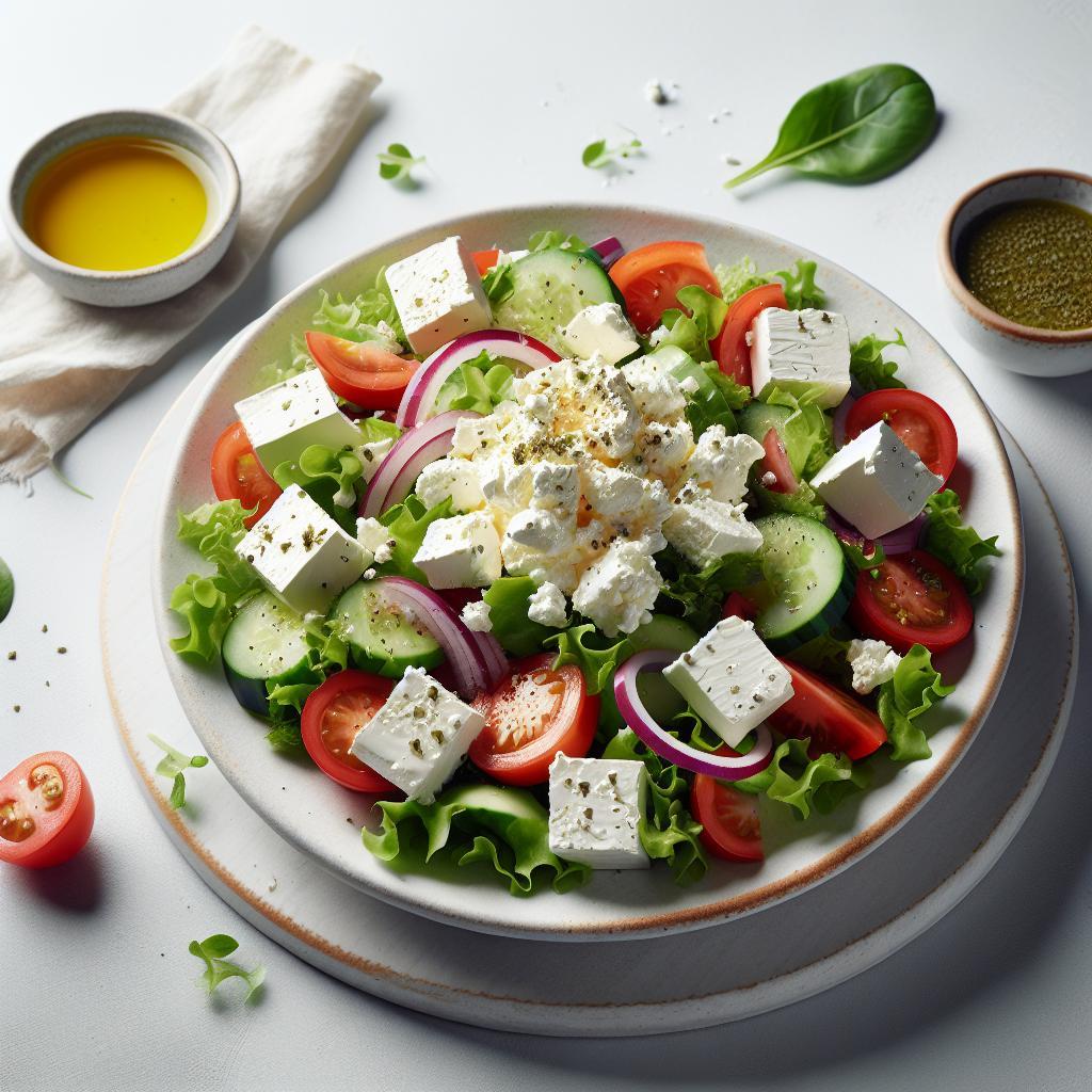 Feta Magic: Elevate Your Greek Salad with Creamy Delight