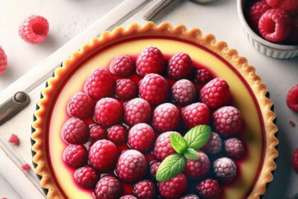 Raspberry Custard Tart: A Perfect Balance of Sweet & Tangy