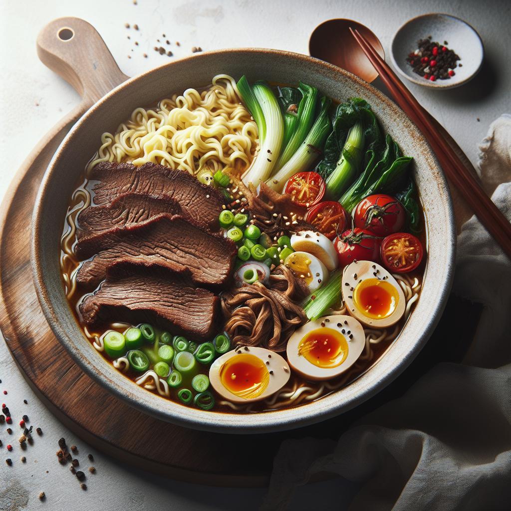 Savoring Beef Ramen: A Hearty Twist on Classic Comfort Food
