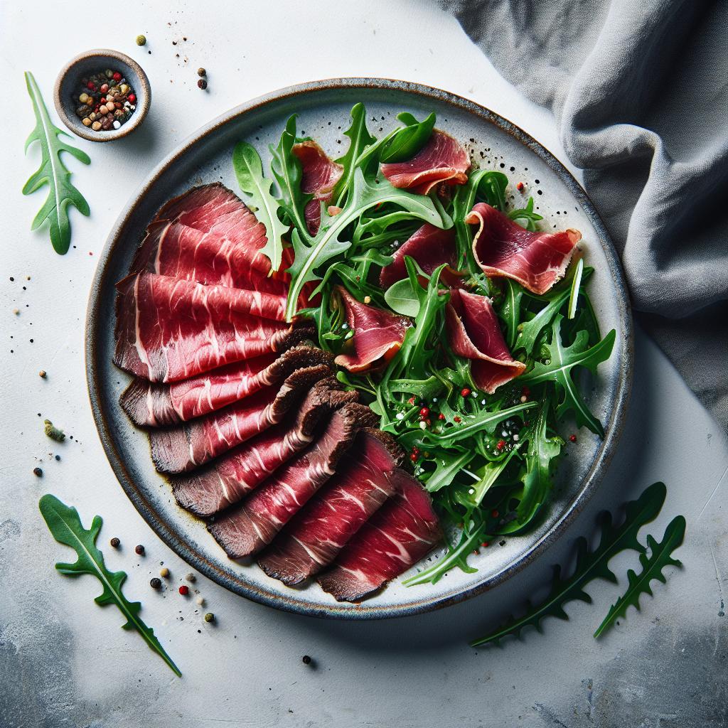 Savoring Beef Bresaola: The Perfect Arugula Pairing Guide