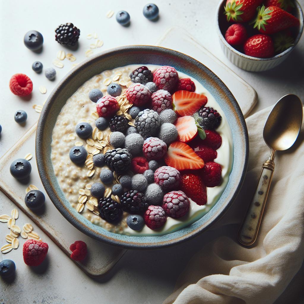 Vanilla Berry Overnight Oats: A Creamy, Fruity Breakfast Boost