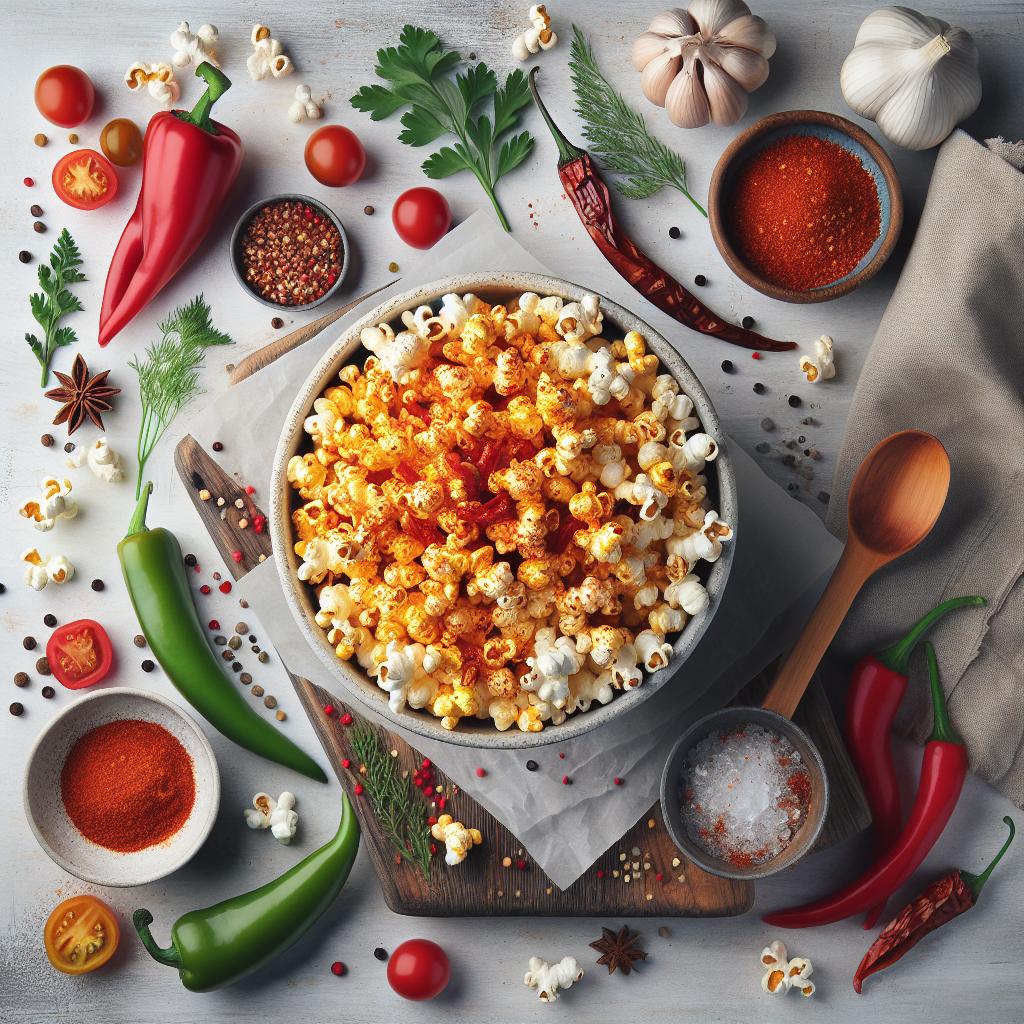 Savor the Bold Flavor of Smoked Paprika Popcorn Delight