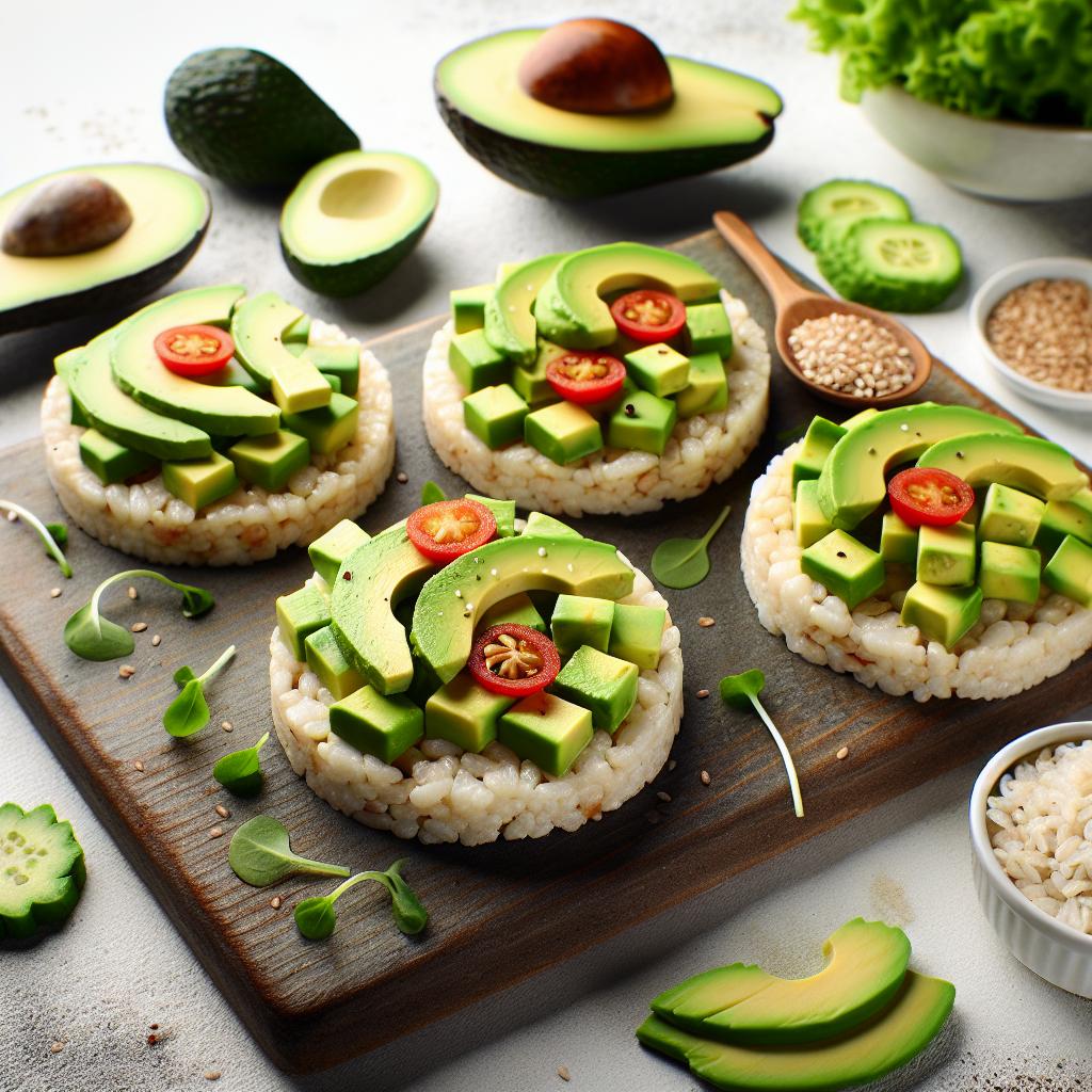 Avocado Rice Cakes: A Crunchy, Creamy Snack Revolution