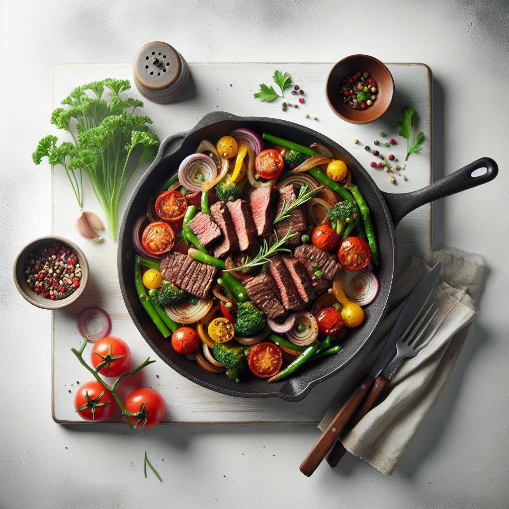 One-Pan Beef Skillet: Quick, Savory Meals Made Easy