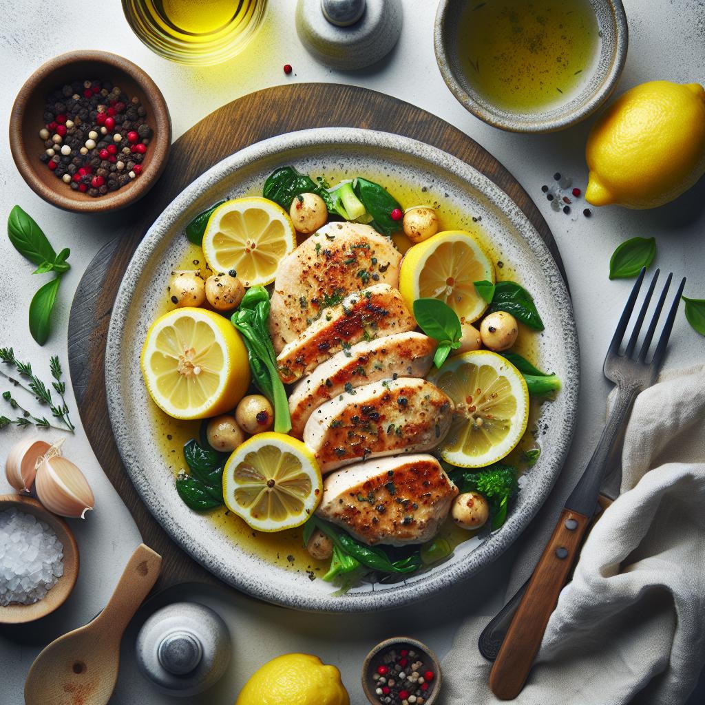 Zesty Chicken Piccata Lemon: A Tangy Twist on Tradition