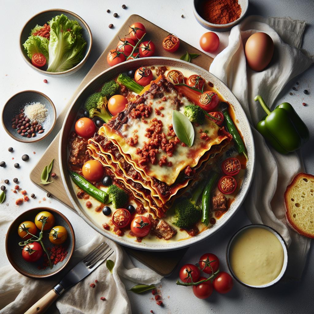 Classic Beef Lasagna: A Hearty Pork-Free Italian Delight