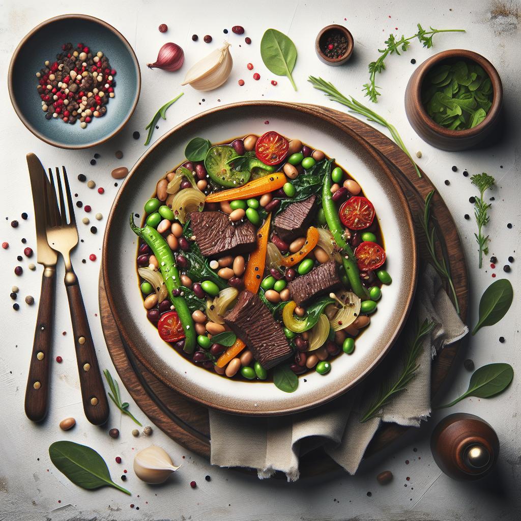 Savoring Beef Bean: A Hearty Blend of Protein and Flavor