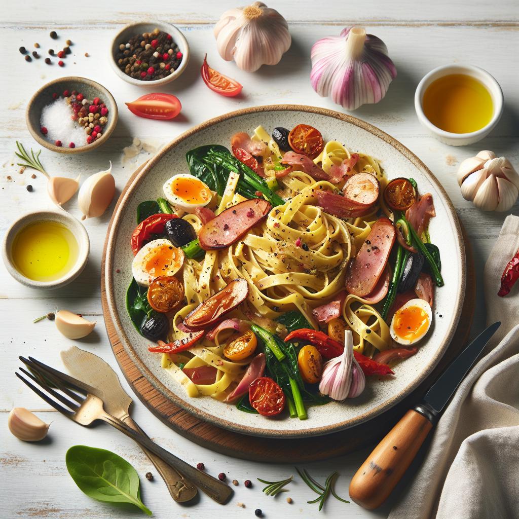 Roasted Garlic Fettuccine: A Flavorful Twist on Classic Pasta