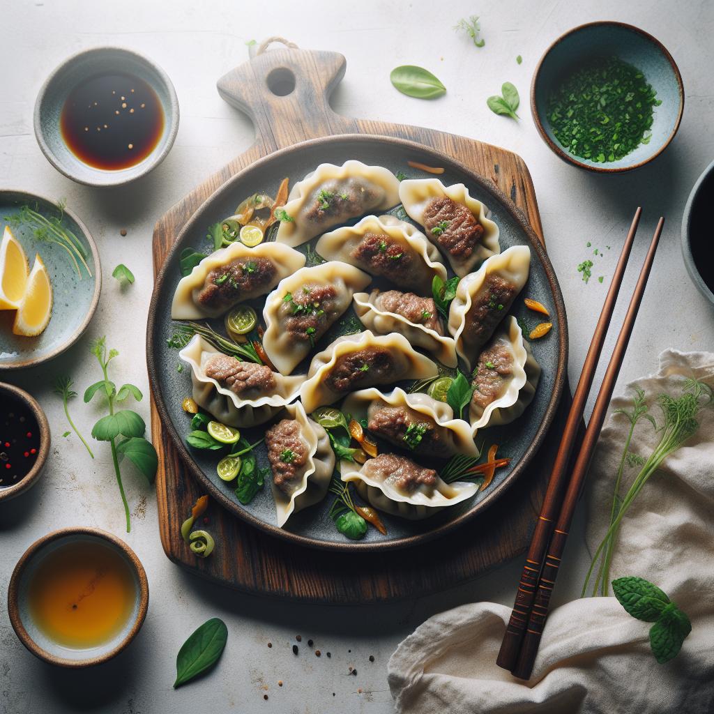 Savory Beef Potstickers: A Delicious Dumpling Delight
