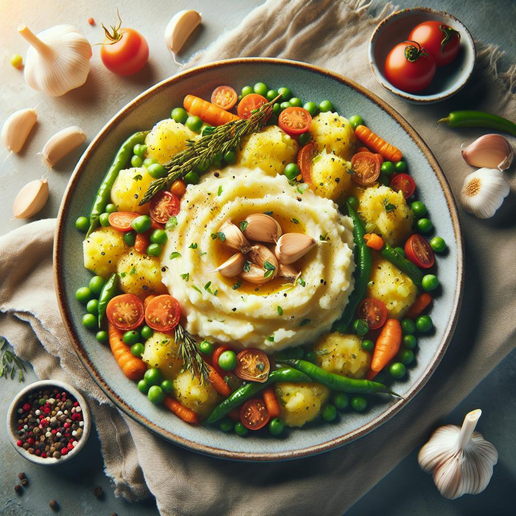 Creamy Roasted Garlic Mashed Potatoes: A Flavorful Twist