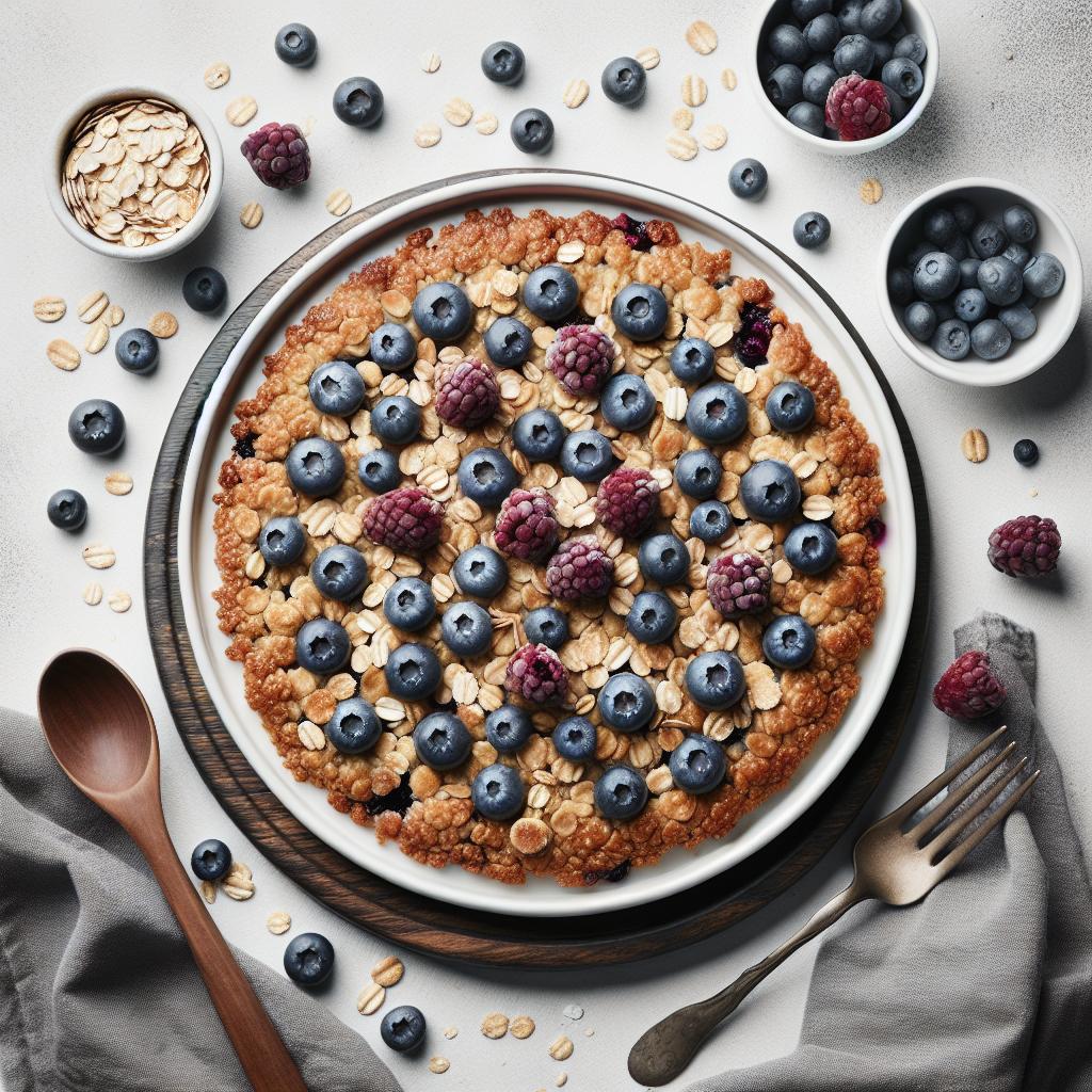 Sweet & Tart: The Magic of Blueberry Oat Crisp Unveiled