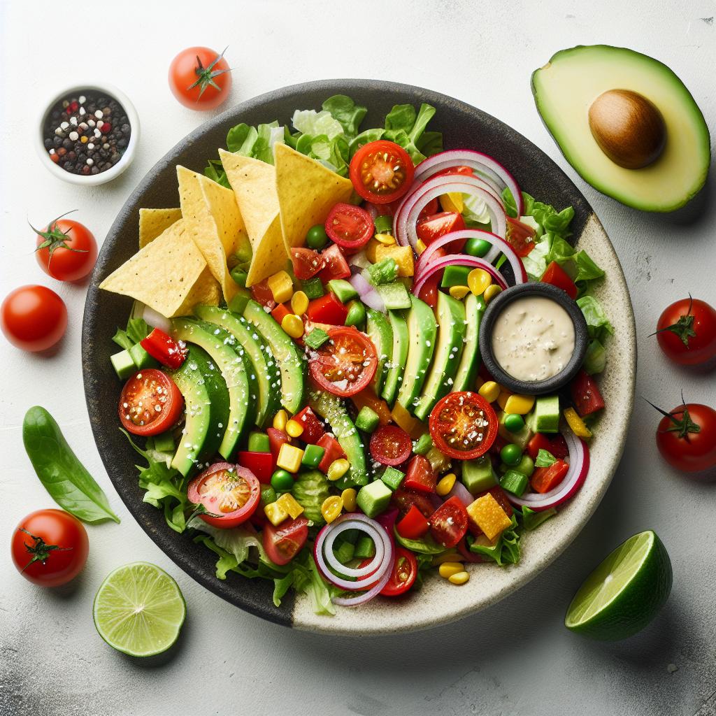 Zesty Mexican Salad: A Fresh Twist on Classic Flavors