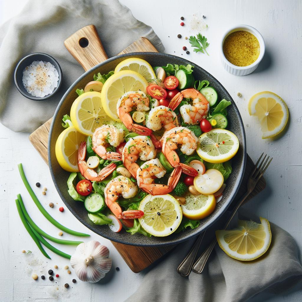 Zesty Lemon Garlic Shrimp: A Flavorful Seafood Delight