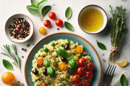 Savor the Flavors of Mediterranean Herb Risotto Delights