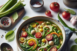 Garden Minestrone Magic: A Fresh Harvest in Every Bowl