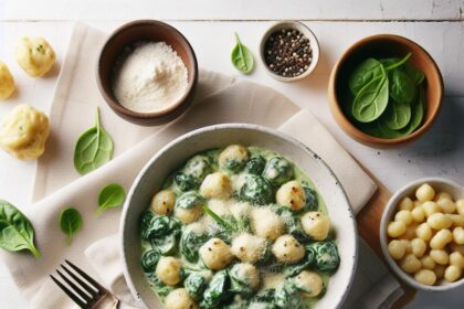 Savor the Magic of Creamy Spinach Gnocchi: A Flavorful Delight