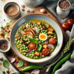 Hearty Split Pea Soup: Deliciously Pork-Free Comfort