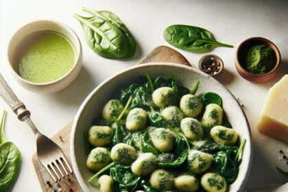 Velvety Creamy Spinach Gnocchi: A Delicious Green Delight