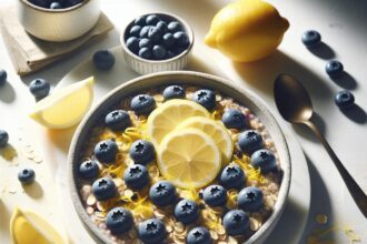 Bright Mornings: Delicious Lemon Blueberry Overnight Oats Recipe