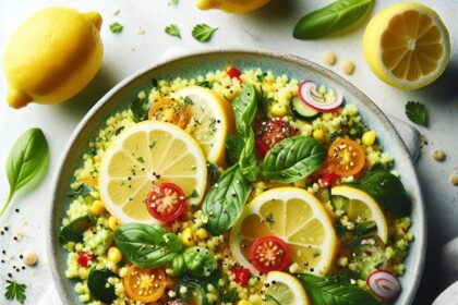 Zesty Lemon Herb Couscous: A Bright, Flavorful Delight