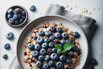 Discover the Irresistible Comfort of Blueberry Oat Crisp