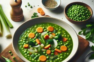 Hearty Split Pea Soup: A Flavorful No-Pork Delight
