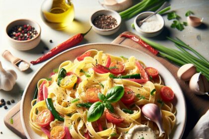 Roasted Garlic Fettuccine: A Creamy Twist on Classic Pasta
