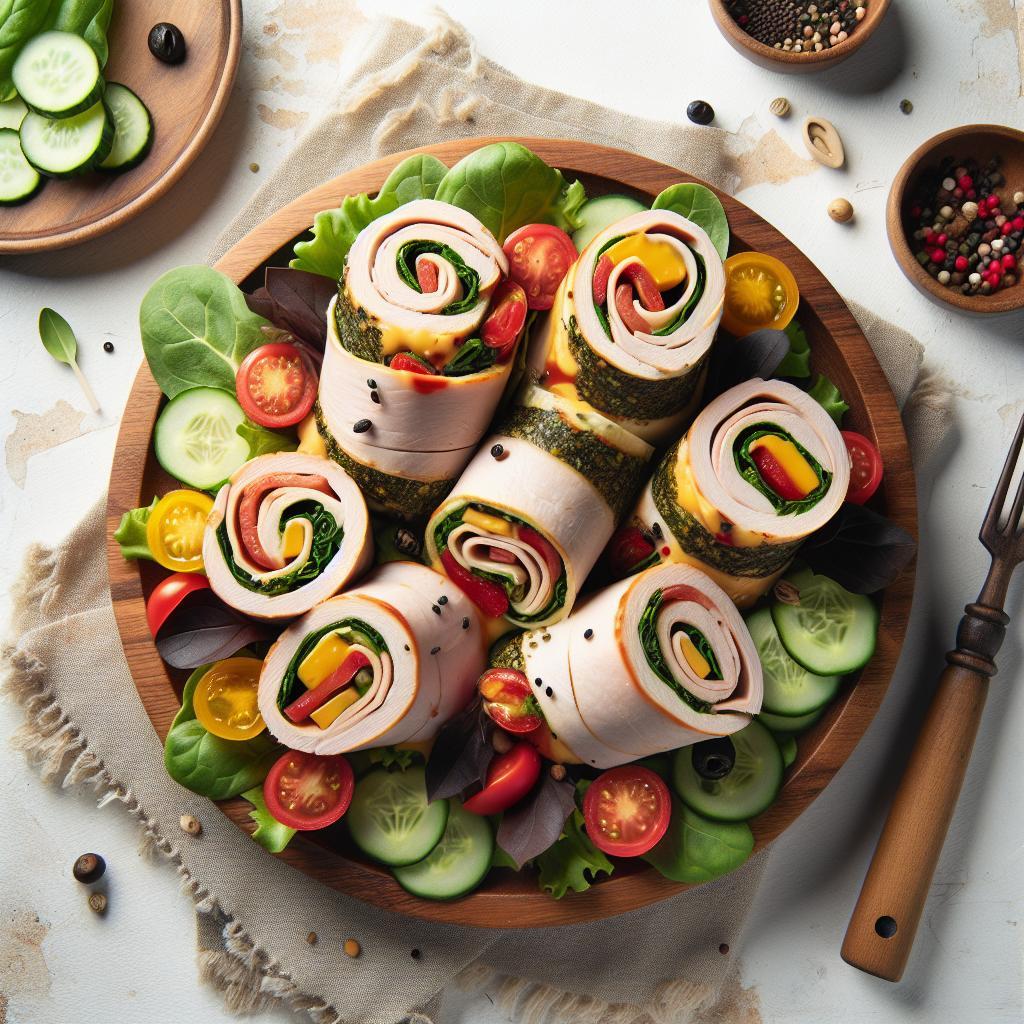 Delicious Turkey Cheese Roll Ups: Quick, Tasty Bites!