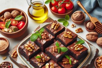 Decadent Fudgy Walnut Brownies: A Rich, Nutty Delight