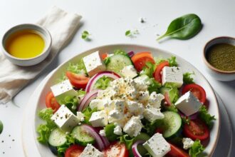 Feta Magic: Elevate Your Greek Salad with Creamy Delight